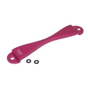 Picture of Mishimoto Subaru CNC Battery Tie - Down - Pink