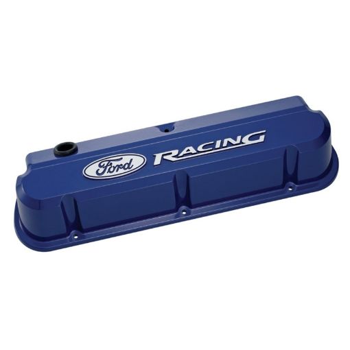 Picture of Ford Racing 289 - 351 Slant Edge Blue Valve Cover