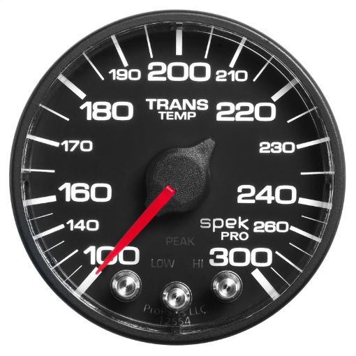 Picture of Autometer Spek - Pro 52.4mm 100 - 300 Deg F Digital Stepper Motor Trans Temp Gauge
