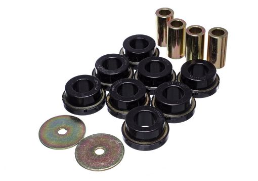 Picture of Energy Suspension 2015 Ford Mustang (Exc Cobra) Black Subframe Bushing Set