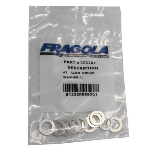 Picture of Fragola - 4AN Alum. Crush Washer - AN - 901 10 Pack