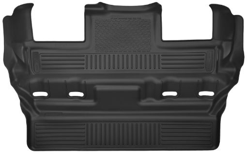 Picture of Husky Liners 15 Cadillac Escalade Chevy Tahoe GMC Yukon X - Act Contour Black 3rd Row Floor Liners