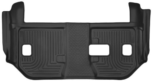 Picture of Husky Liners 15 Chevy Suburban GMC Yukon XL w Bench Seat X - Act Contour Black 3rd Row Floor Liners