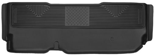 Picture of Husky Liners 11 - 15 Ford F - 250F - 350 SuperCab X - Act Contour Black 2nd Row Floor Liners