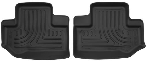 Picture of Husky Liners 11 - 15 Jeep Wrangler 2 Door X - Act Contour Black 2nd Row Floor Liners