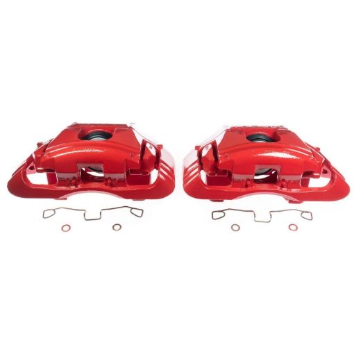 Picture of Power Stop 03 - 04 Audi A6 Front Red Calipers - Pair
