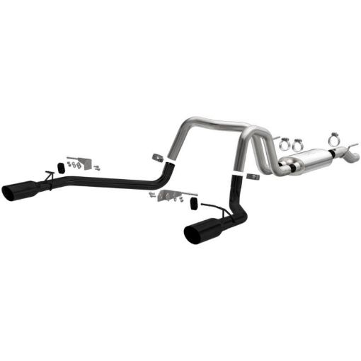 Picture of Magnaflow 21 Ford F - 150 Street Series Cat - Back Performance Exhaust System - Dual - Split Rear Exit