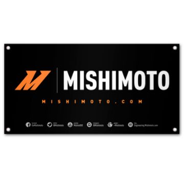 Picture of Mishimoto Promotional Large Vinyl Banner 45x87.5 inches