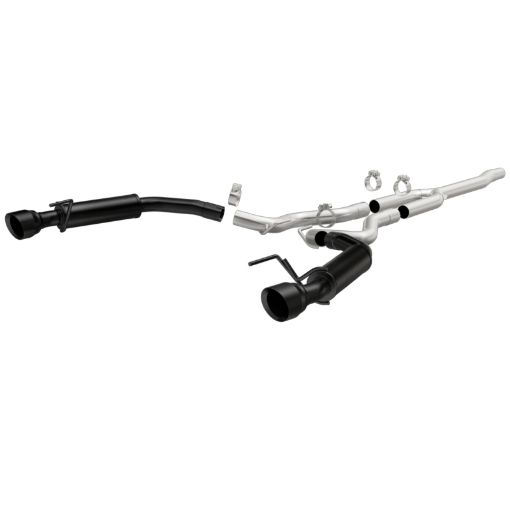 Picture of MagnaFlow Cat - Back 15 - 16 Ford Mustang 2.3L L4 Competition SS 3in Dual Split Rear 4.5in Black Tips
