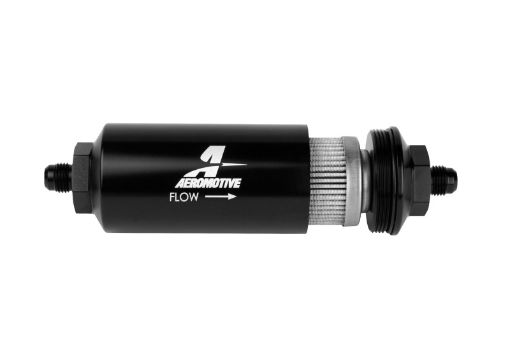 Picture of Aeromotive In - Line Filter - (AN - 06 Male) 100 Micron Stainless Steel Element