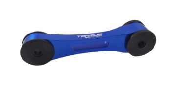 Picture of Torque Solution Billet Aluminum Pitch Stop Tranny Mount Subaru - Blue