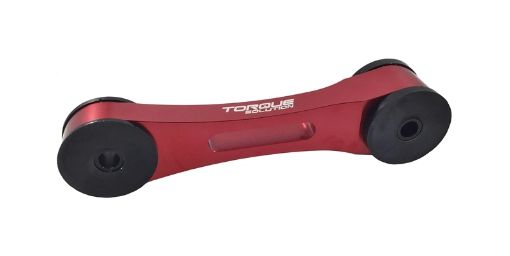 Picture of Torque Solution Billet Aluminum Pitch Stop Tranny Mount Subaru - Red