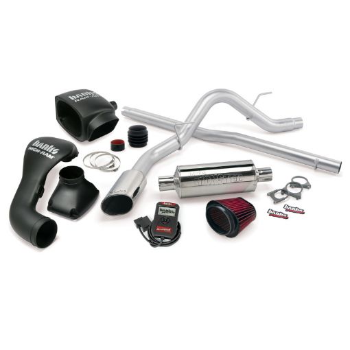Picture of Banks Power 04 - 08 Ford 5.4L F - 150 CCSB Stinger System - SS Single Exhaust w Chrome Tip