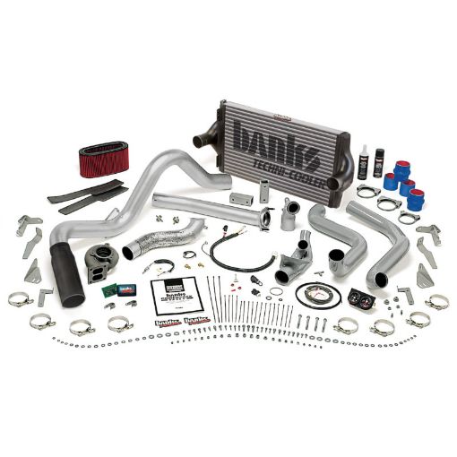 Picture of Banks Power 94 - 95.5 Ford 7.3L Man PowerPack System - SS Single Exhaust w Black Tip
