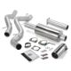Picture of Banks Power 02 - 05 Chevy 6.6L SCLB Monster Exhaust System - SS Single Exhaust w Chrome Tip