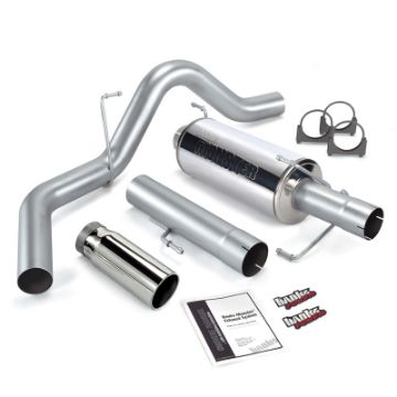 Picture of Banks Power 06 - 07 Dodge 5.9L 325Hp Mega Cab Monster Exhaust System - SS Single Exhaust w Chrome Tip