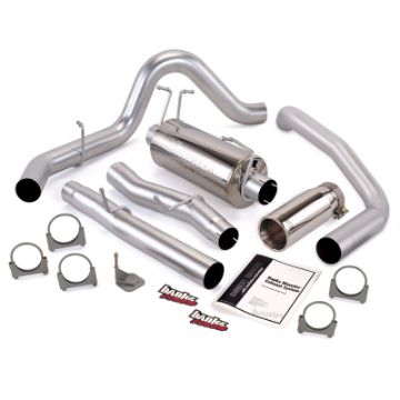 Picture of Banks Power 03 - 07 Ford 6.0L ECLB Monster Exhaust System - SS Single Exhaust w Chrome Tip