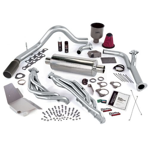 Picture of Banks Power 00 - 04 Ford 6.8L Excr (No - Egr) PowerPack System - SS Single Exhaust w Black Tip