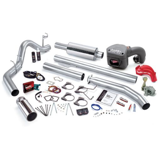 Picture of Banks Power 01 Dodge 5.9L 235Hp Ext Cab PowerPack System - SS Single Exhaust w Chrome Tip