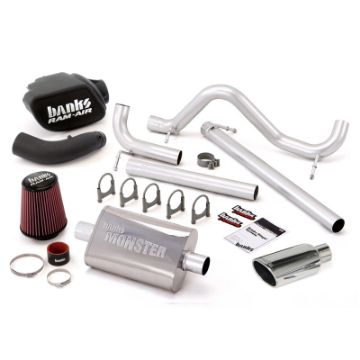 Picture of Banks Power 07 - 11 Jeep 3.8L Wrangler - 4dr Stinger System (no AutoMind)
