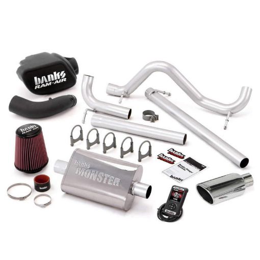 Picture of Banks Power 07 - 11 Jeep 3.8L Wrangler - 4dr Stinger System w AutoMind