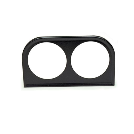 Picture of Banks Power Black Mounting Panel w Fasteners - Two Gauge