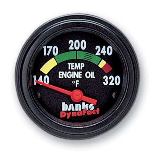 Picture of Banks Power Cummins 5.98.3L MH Temp Gauge Kit - Engine Oil