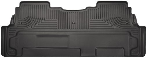 Picture of Husky Liners 09 - 15 Buick EnclaveChevy TraverseGMC Acadia WeatherBeater 2nd Row Black Floor Liners
