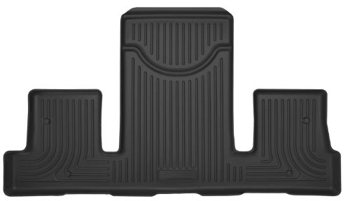 Picture of Husky Liners 09 - 15 Buick EnclaveChevy TraverseGMC Acadia X - Act Contour Black 3rd Seat Floor Liner