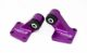 Picture of Torque Solution 03 - 06 Mitsubishi EVO VII - IX Billet Rear Differential Mounts - Purple