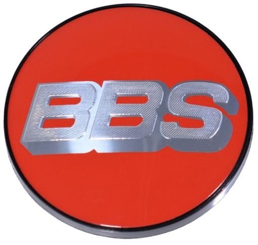 Picture of BBS Center Cap 56mm RedSilver