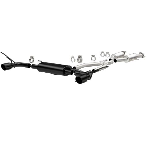 Picture of MagnaFlow Cat - Back SS 2.5in Dual Split Rear 4in Black Tip 11 - 16 Jeep Grand Cherokee 5.7L V83.6L V6