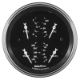 Picture of Auto Meter Gauge Quad 3 38in 0E - 90F Elec Old Tyme Black