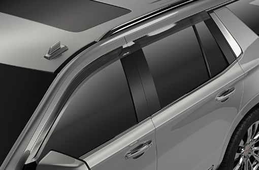 Picture of AVS 15 - 21 Jeep Renegade Ventvisor Low Profile Deflectors 4pc - Smoke