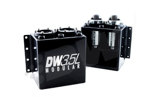 Picture of DeatschWerks 3.5L Modular Surge Tank (Fits 1 - 2 DW350iL Fuel Pumps - Pumps Not Included)