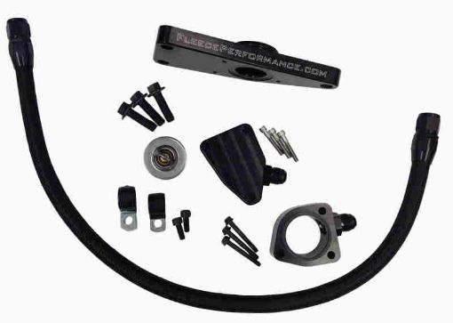 Picture of Fleece Performance 03 - 07 Dodge 5.9L 04.5 - 12 6.7L Cummins Coolant Bypass Kit (03 - 07 Manual Trans)