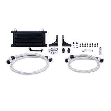 Picture of Mishimoto 14 - 16 Ford Fiesta ST Non - Thermostatic Oil Cooler Kit - Black