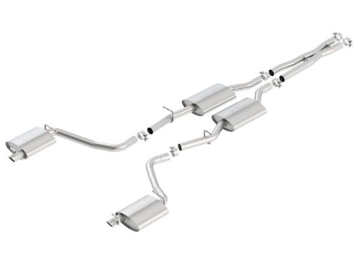 Picture of Borla 2015 Dodge Challenger 3.6L V6 S - TYPE Catback Exhaust No Tips Factory Valance
