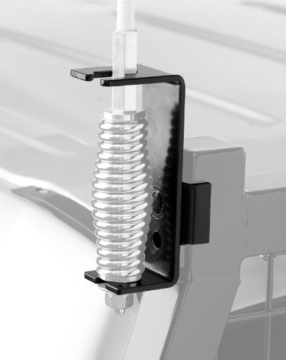 Picture of BackRack Mining Whip Attaches MiningBuggy Whips Universal all Racks