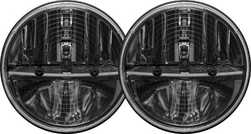 Picture of Rigid Industries 7in Round Headlights w Heated Lens Non JK - Set of 2