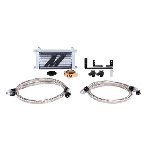 Picture of Mishimoto 2016 Mazda Miata Thermostatic Oil Cooler Kit - Silver