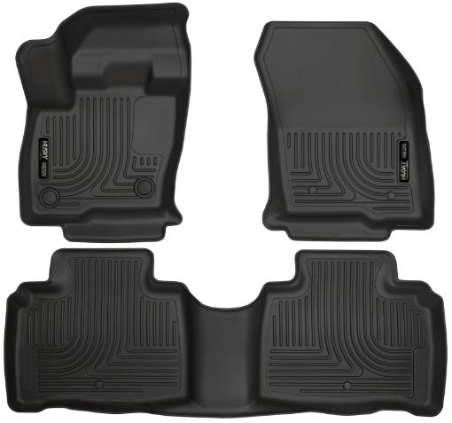 Picture of Husky Liners 2016 Lincoln MKX WeatherBeater Combo Black Floor Liners