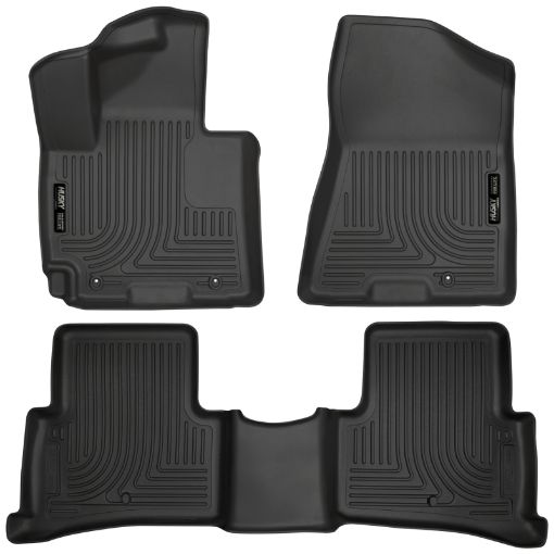 Picture of Husky Liners 2016 Hyundai Tucson WeatherBeater Combo Black Floor Liners