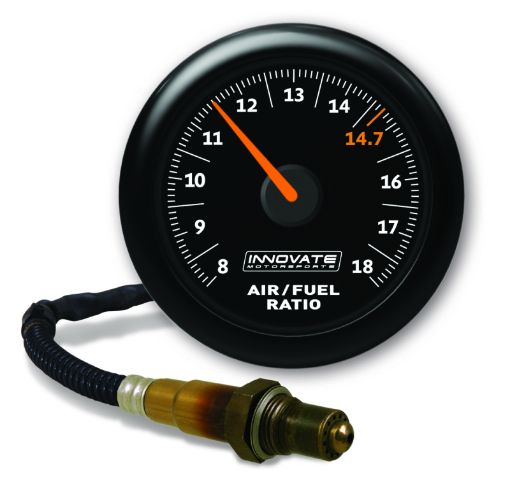 Picture of Innovate MTX - AL Analog AirFuel Ratio Gauge Kit - Black Dial