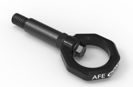 Picture of aFe Control Front Tow Hook Black BMW F - Chassis 234M