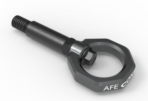 Picture of aFe Control Front Tow Hook Grey BMW F - Chassis 234M