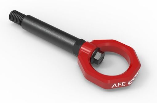 Picture of aFe Control Rear Tow Hook Red BMW F - Chassis 234M