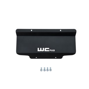 Picture of Wehrli 11 - 19 GM Duramax 6.6L Lower Splash Shield Kit - Gloss Black