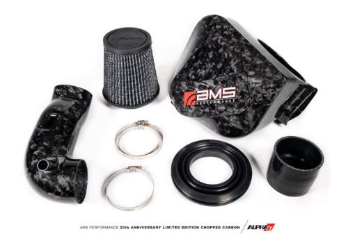 Picture of AMS Performance 2020 Toyota Supra A90 Chopped CF Cold Air Intake System (Does Not Fit w Strut Bar)