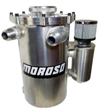 Picture of Moroso Dry Sump Oil Tank - Pro Mod - 13in Tall - 2 Piece - 7in Diameter - 16An Fitting